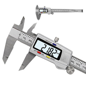 Measuring Tool Stainless Steel Digital Caliper 6 "150mm Messschieber paquimetro measuring instrument Vernier Calipers