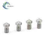 KINGROON 1PC 3D Printer V5 V6 Stainless Steel Nozzle M6 Screw Threaded  For 1.75mm/3mm Filament